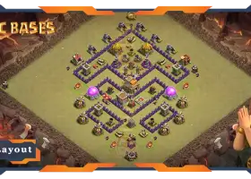 Top TH7 Base Layout: Anti Everything & Unbeatable Defense #19552