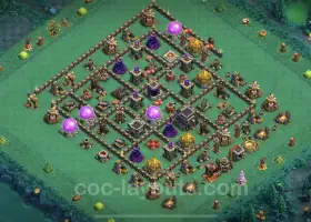 Top Anti-Dragon TH9 Base Copy — Clash of Clans 2023 #19563