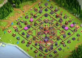 Best Town Hall 16 Farming Base - Copy Link | Clash of Clans #19566