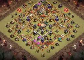 Top Town Hall 11 War Base & Copy Link - Clash of Clans #19570