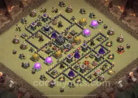 Best TH9 War Base 2023 - Anti Everything with Link #19575