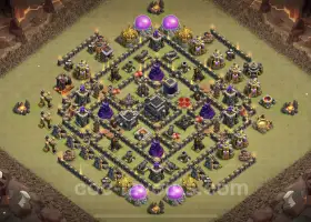 Best TH9 War Base 2023: Max Level Anti-Everything Copy #19583