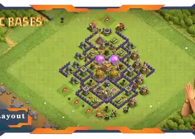 TH7 Farming Base: Max Levels & Anti-Everything Layout #19589