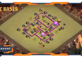 Top TH6 War Base: Anti-Everything Layout & Strategy #19596