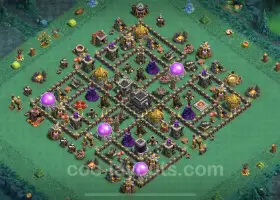 Max TH9 Farming Base Layouts - Anti-Everything & Hybrid #19600