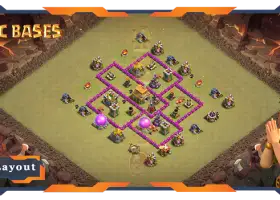 Top TH6 Defense Base: Anti Everything & War Layout #19606