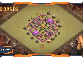 Top Anti 3 Stars TH6 Base Layout for Clash of Clans #19609