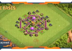 Top Hybrid TH6 Farming Layouts & Links - Clash of Clans #19624