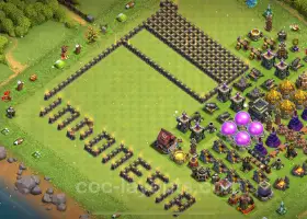 Best Funny TH9 Troll Bases with Links - Clash of Clans 2025 #19625