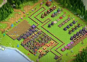 Clash of Clans Town Hall 16 Progress Base & Copy Link #19627