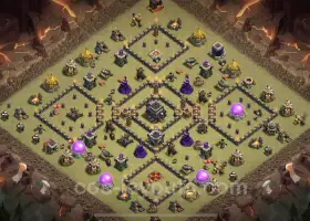 Top TH9 War Base Links - Anti Everything Design for CWL #19633