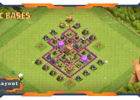 Top TH6 Farming Base Layouts - Clash of Clans Guide #19634