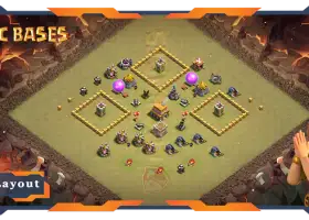 Top TH5 Max Layouts: War & CWL Anti-Everything Base #19656