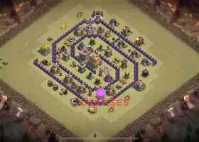 Ultimate Town Hall 7 War Base: Typhoon Defense Strategy #19661