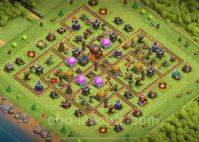 TH10 Farming Base Copy - Anti 3 Stars Layout for Clash 2024 #19663