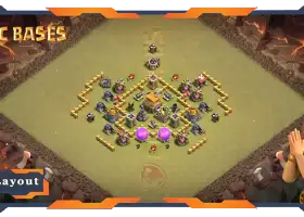 Top TH5 War Base: Anti 3 Stars Layout for Clash of Clans #19666