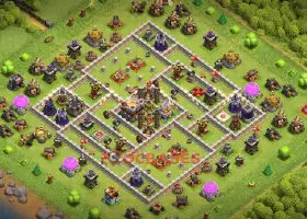 Top Town Hall 11 Trophy Base for Clash of Clans - Copy Here! #19667