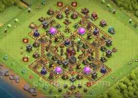 TH10 Max Farming Base Links & Hybrid Layouts - COC 2024 #19668