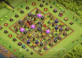 Best TH10 Trophy Base Copy - Clash of Clans 2024 #19679