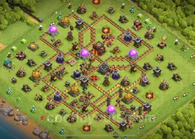 Best TH10 Base Copy: Anti 3 Stars for GoWiWi/GoWiPe #19686