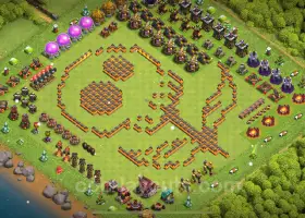 Best Funny TH10 Troll Base Link 2025 - Clash of Clans #19687