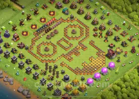 Best Funny Troll Bases TH10 - Clash of Clans 2025 #19688