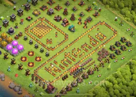 Top Funny Troll Base TH10 with Link - Clash of Clans 2025 #19693