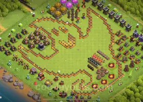 Top Funny Troll Bases TH10 for Clash of Clans 2025 #19695