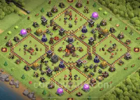 Best Anti 2 Stars TH10 Base - Legend League Defense #19721