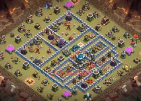 Town Hall 13 War Base: The Box 🎁 | Clash of Clans Copy Link #19744