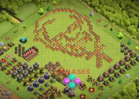 Clash of Clans Town Hall 10 Progress Base & Link #19824