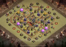 Best TH10 War Base: Anti Everything & Copy Link for CWL #19837