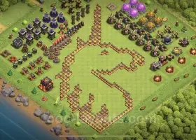 Funny TH10 Troll Bases for Clash of Clans - Copy Links #19845