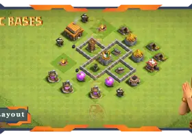 Top TH3 Farming Base Layouts in Clash of Clans #19846