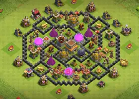 Top Town Hall 8 Farming Base for Clash of Clans | Copy Link #19854