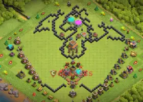 Clash of Clans: Fun Town Hall 8 Progress Base Guide #19858