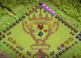 Best Funny Troll Bases for TH10 in Clash of Clans #19862