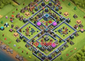 Top Town Hall 13 Farming Base - Copy Link | Clash of Clans #19864