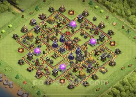 Farming Base TH10 Max Levels - Anti 3 Stars & Links #19875