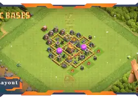 Top TH5 Farming Base: Anti-Air Layout & Strategy | CoC #19913