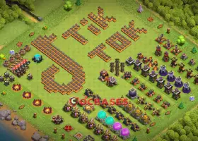 Clash of Clans: Town Hall 10 Progress Base Guide #19914