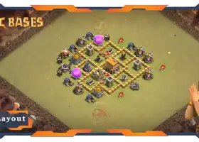 Top TH5 War Base: Anti 2/3 Stars & Air Defense Layouts #19916