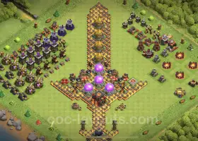 Best Funny TH10 Troll Bases with Links - Clash of Clans #19922