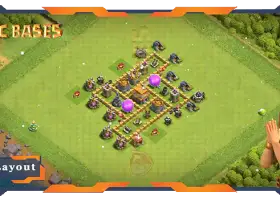 Top TH5 Farming Base: Hybrid & Anti-Everything Layout #19923