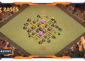 Top TH5 War Base: Anti 2 Stars & Air Layout for Clash of Clans #19926