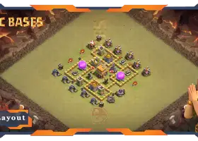 Top TH5 War Base: Anti 2 Stars Layout for Clash of Clans #19929