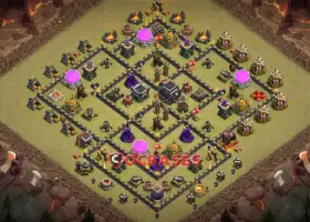 Top Town Hall 9 War Base - Clash of Clans Copy Link #19938