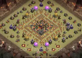 Best TH10 War Base Link - Anti Everything for Clash of Clans #19945