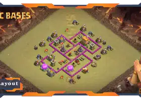 Top TH6 War Base: Anti-Everything Layout with Link #19953