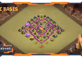 Top TH6 War Base Layout with Link - Clash of Clans Guide #19956